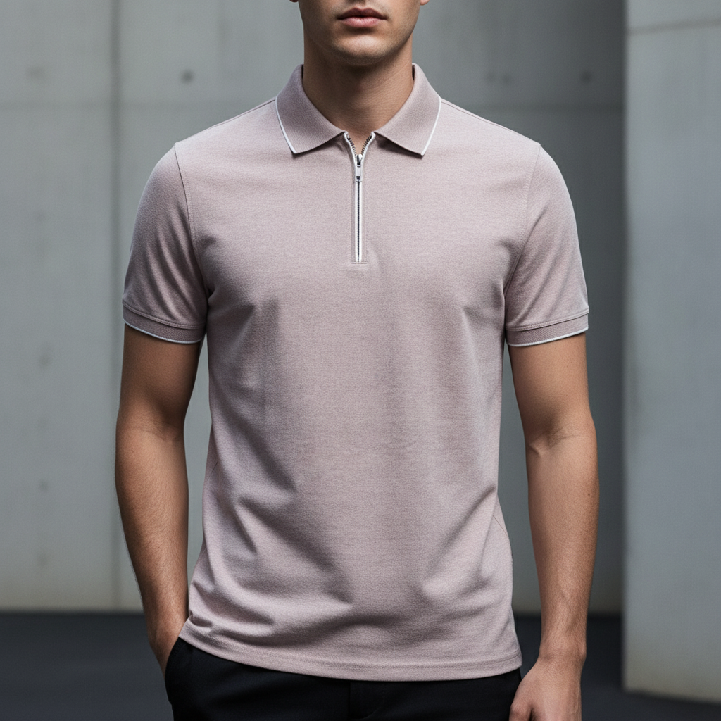 Prescott Zip Polo