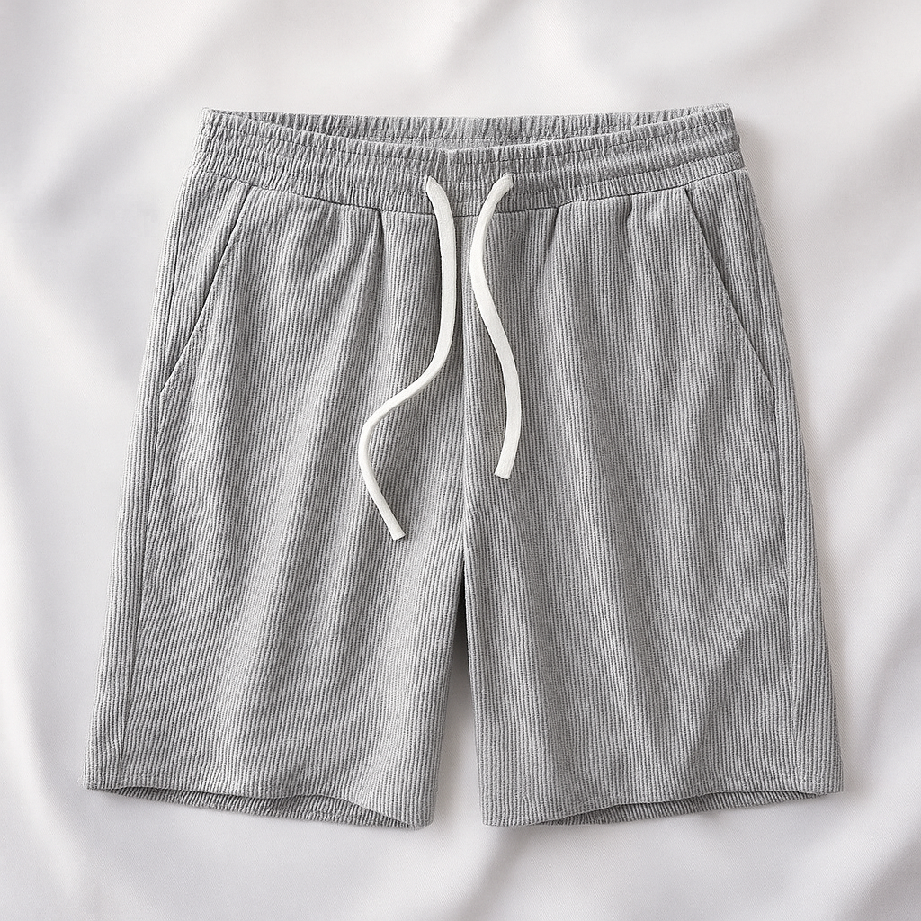 Crest Waffle Knit Shorts