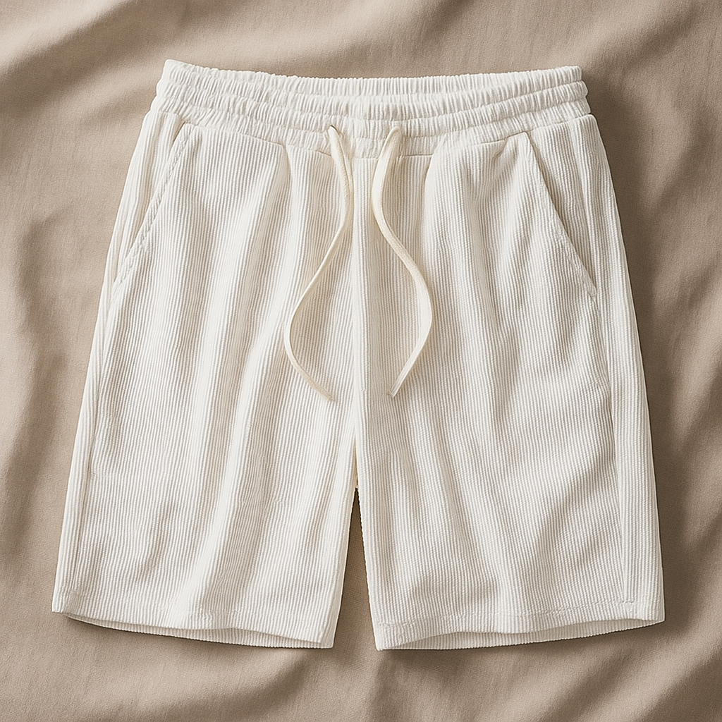Crest Waffle Knit Shorts