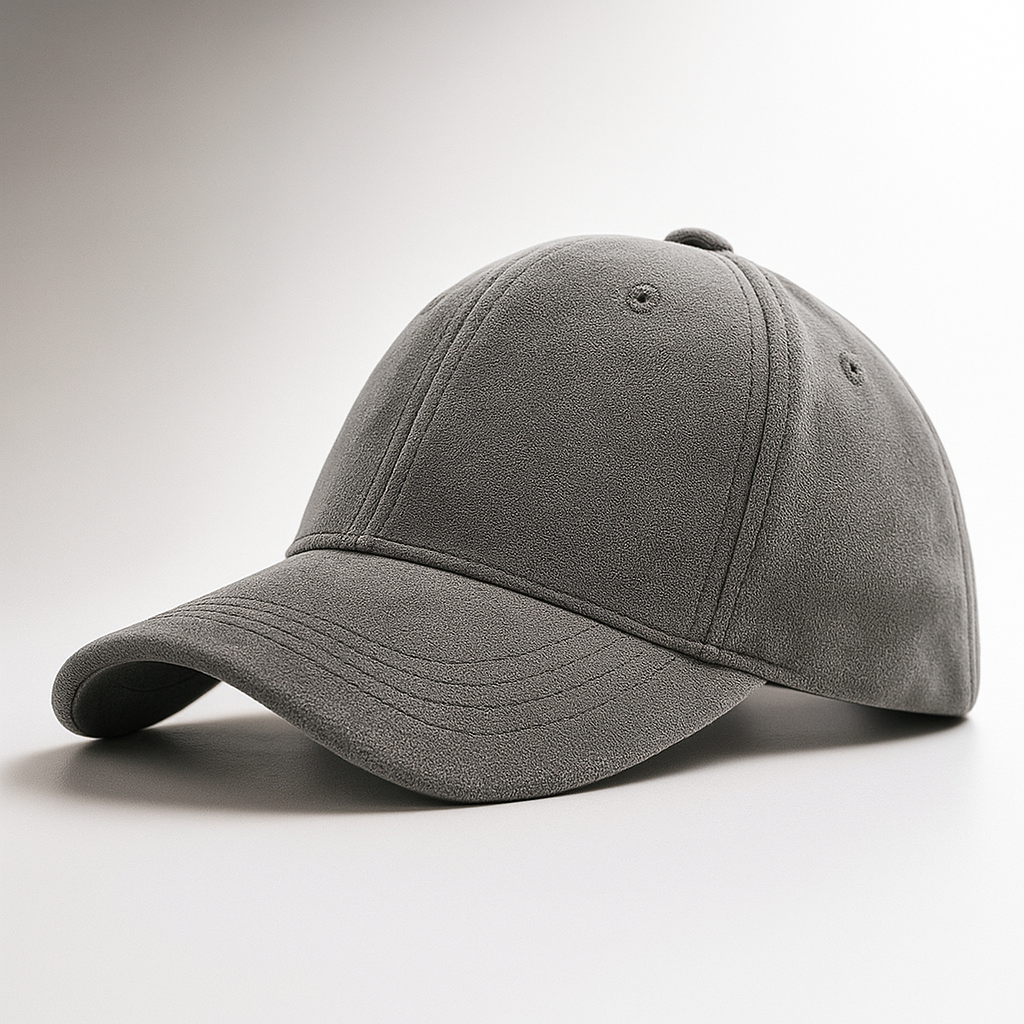 Lennox Suede Baseball Cap