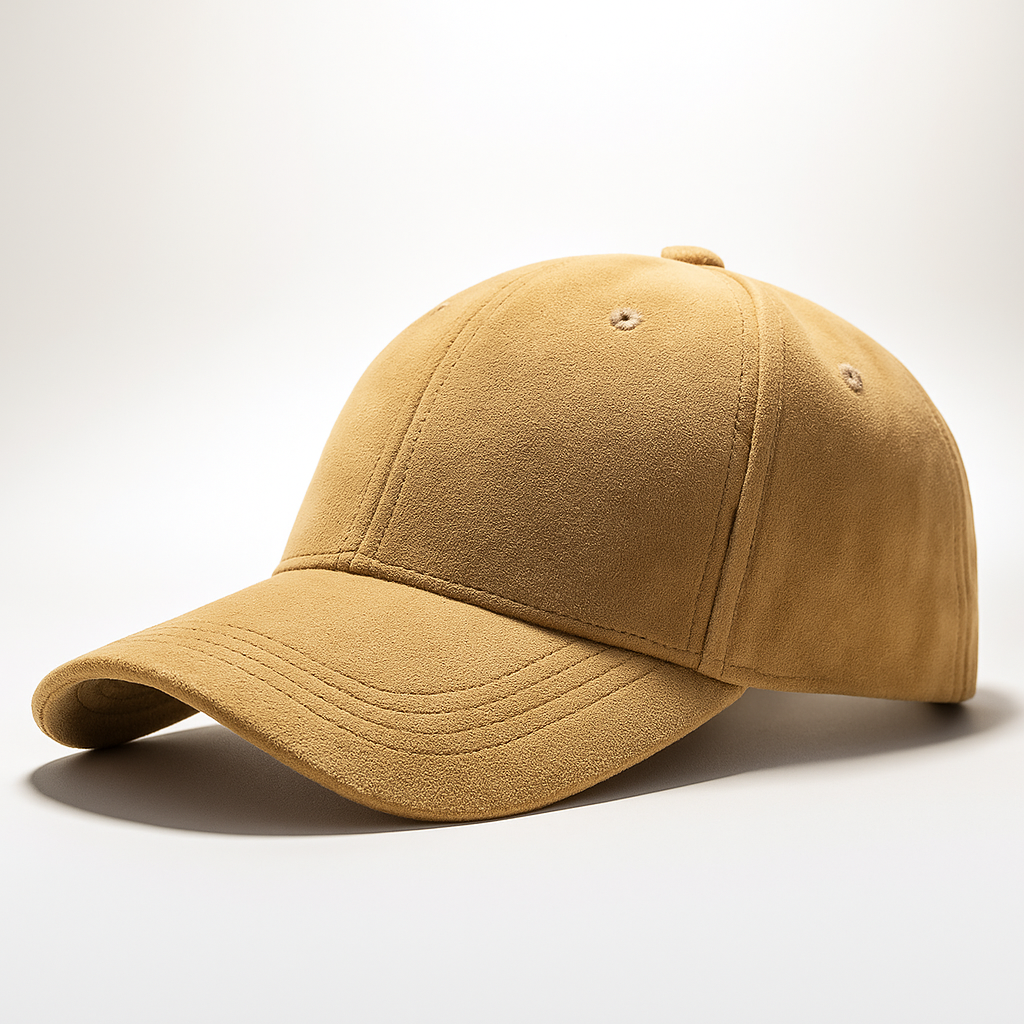 Lennox Suede Baseball Cap