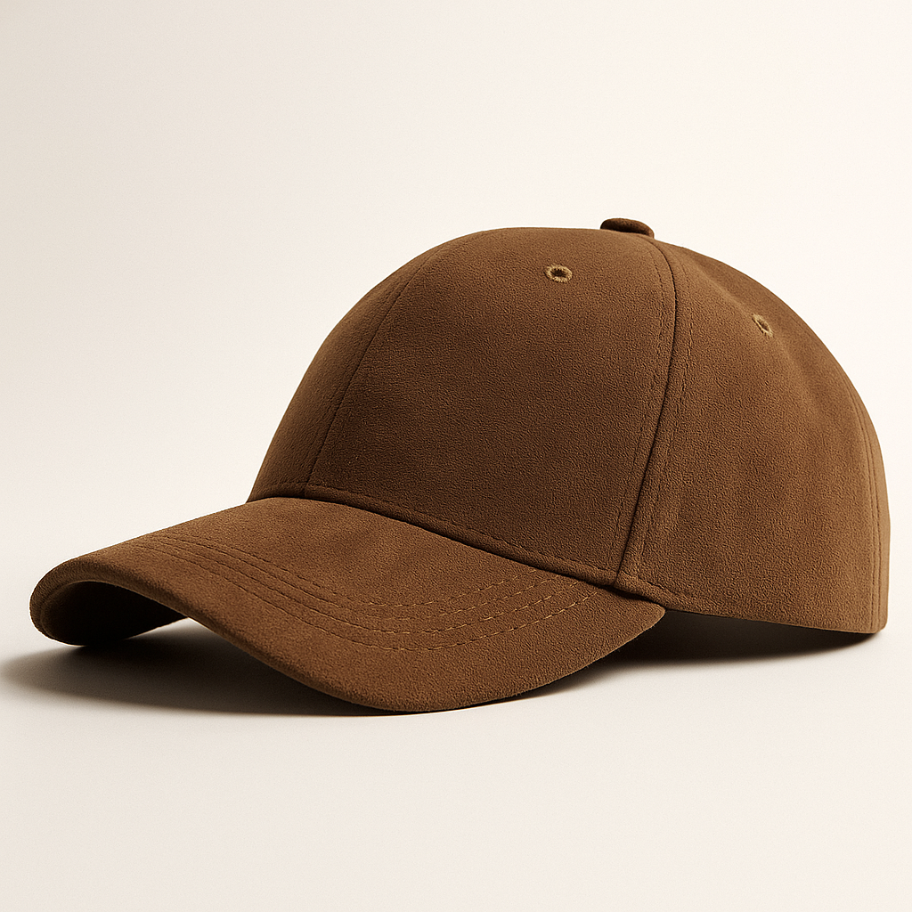 Lennox Suede Baseball Cap