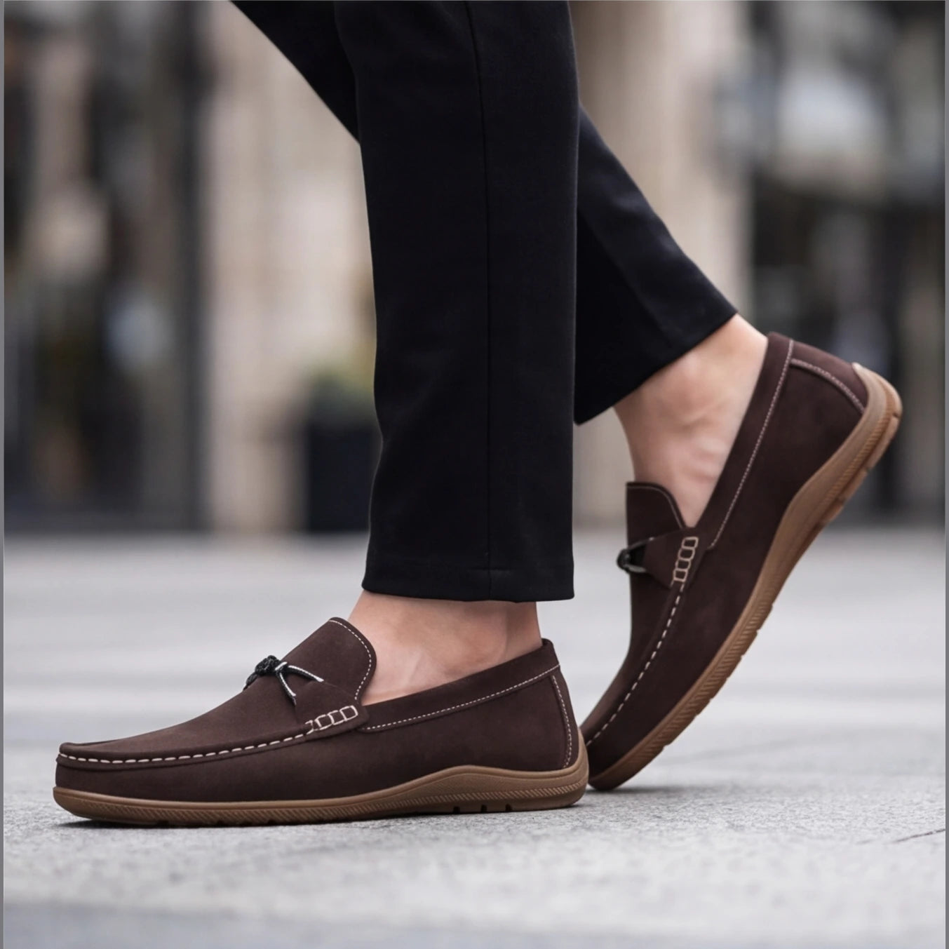 Lance Suede Loafers