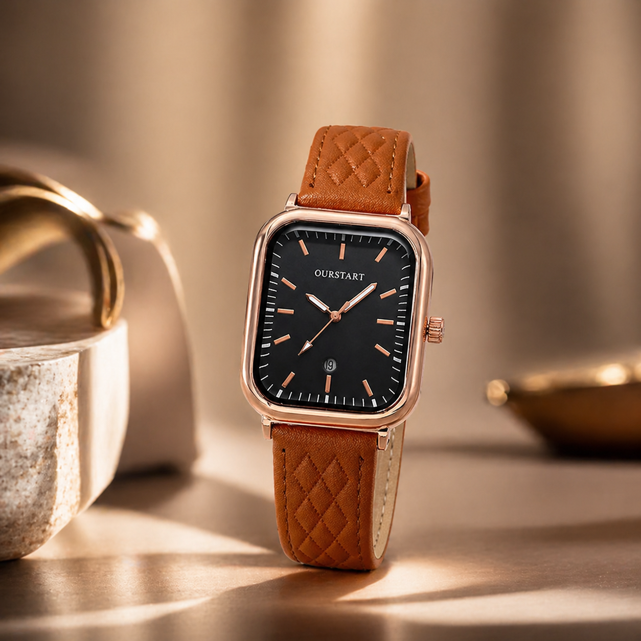 Malina Leather Wristwatch