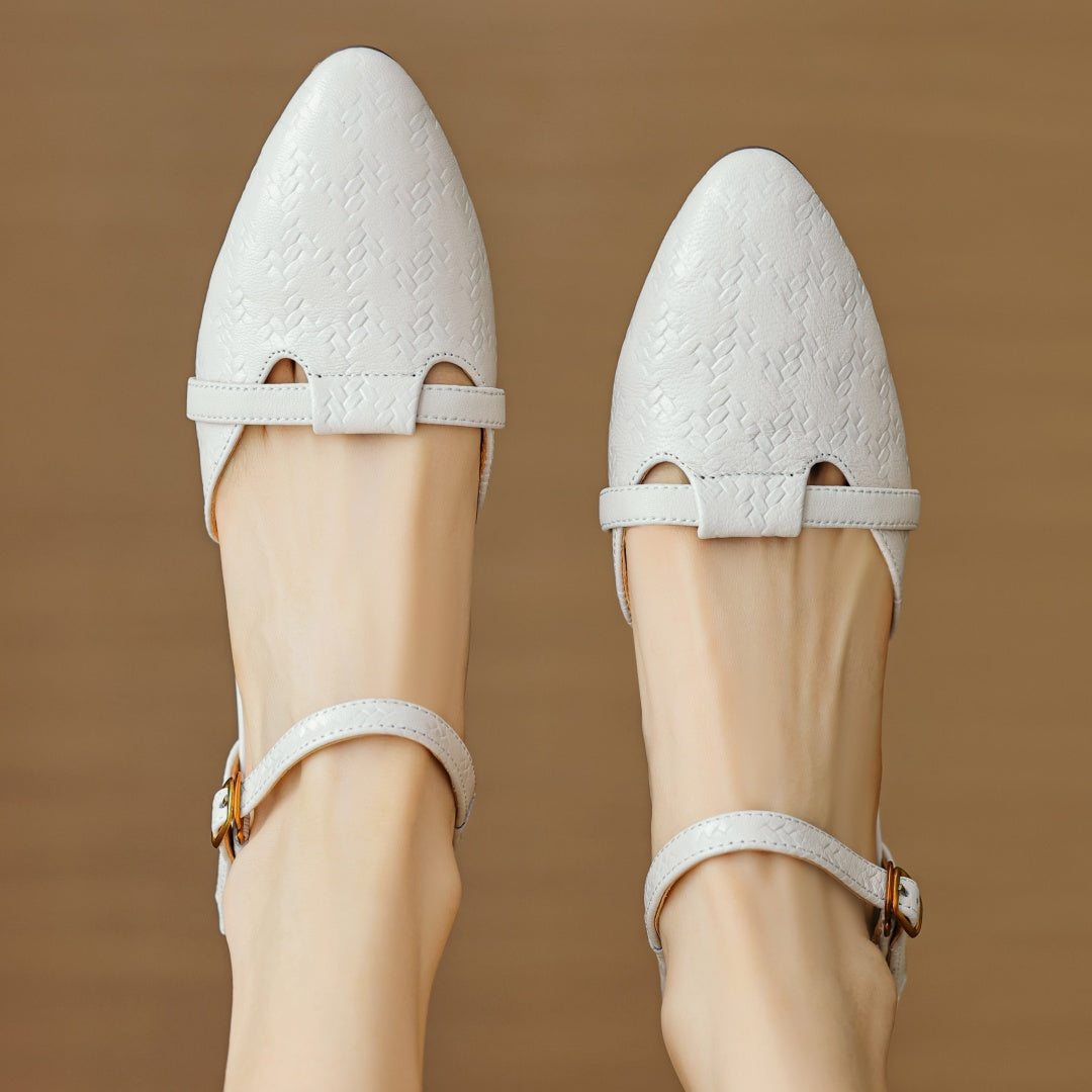Emilia Leather Heels