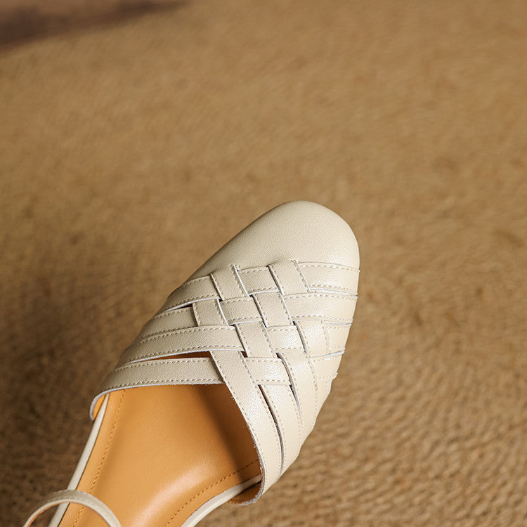 Ansel Genuine Leather Heels