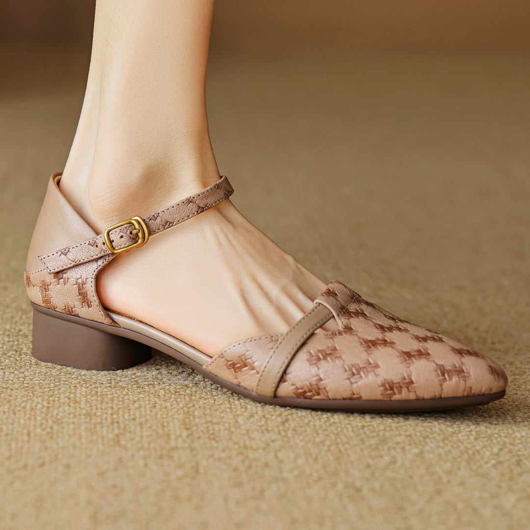 Emilia Leather Heels