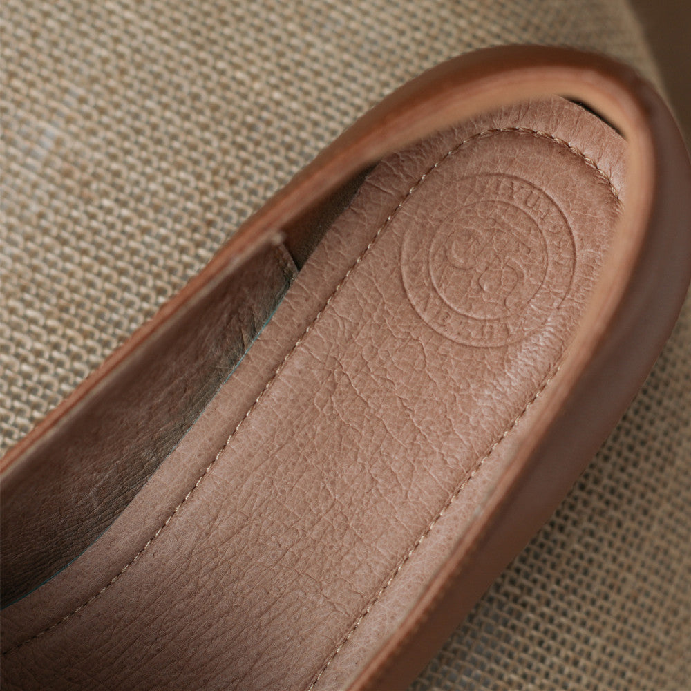 Presley Genuine Leather Heels