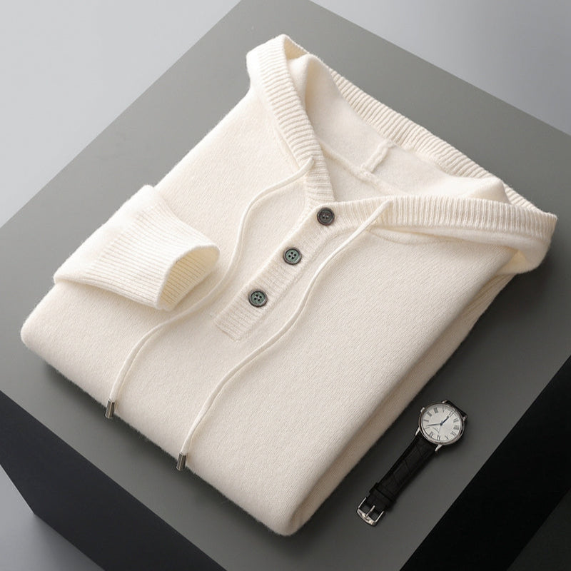 Brooklyn Merino Wool Hoodie