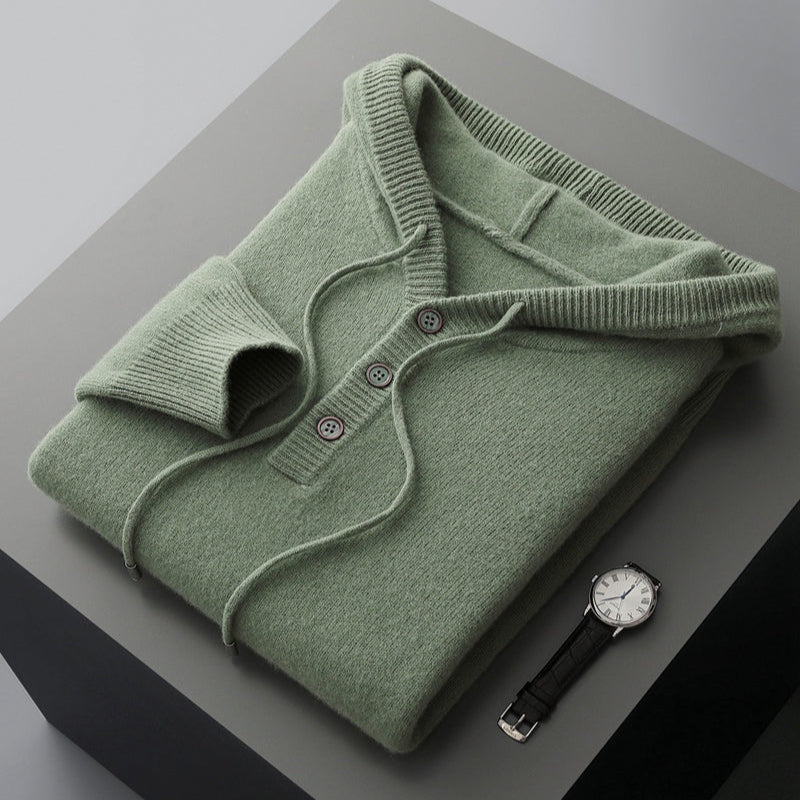 Brooklyn Merino Wool Hoodie