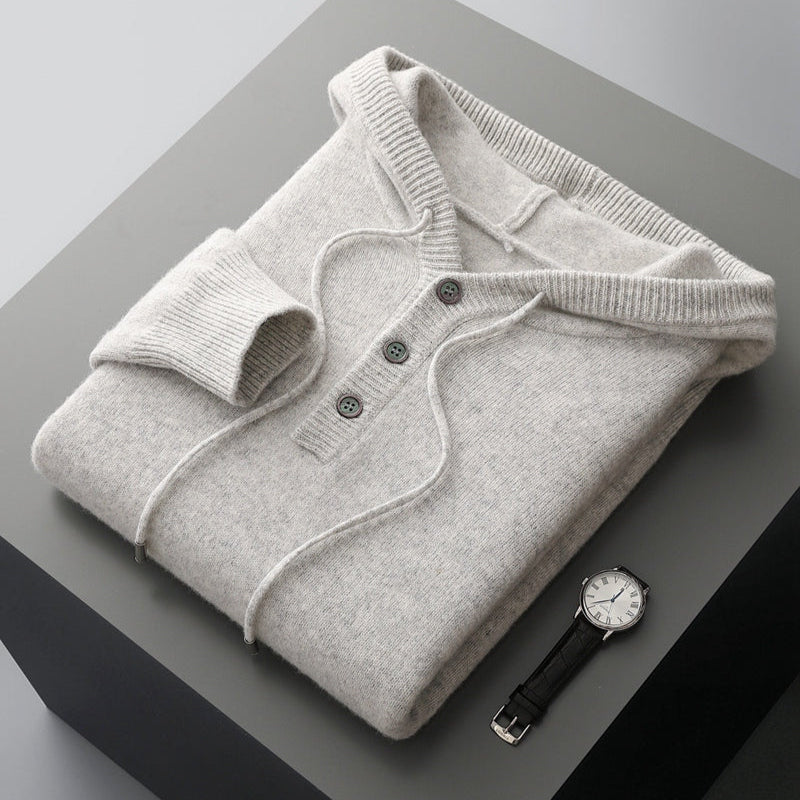 Brooklyn Merino Wool Hoodie