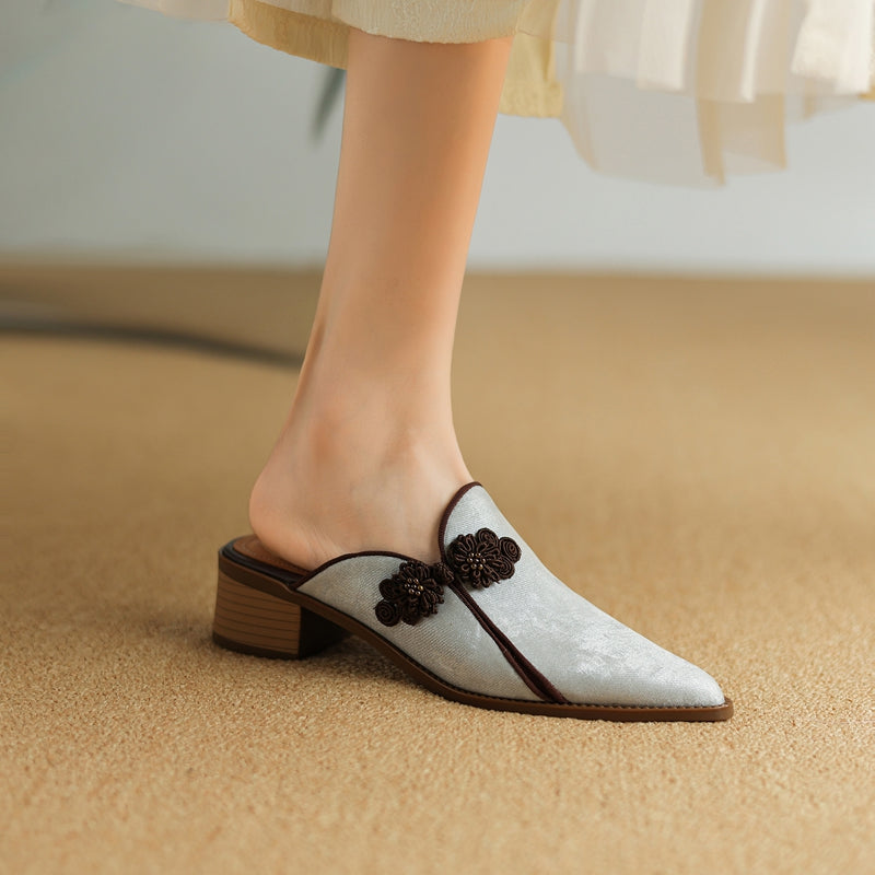 Lillian Suede Heels