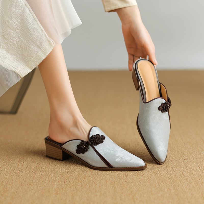 Lillian Suede Heels