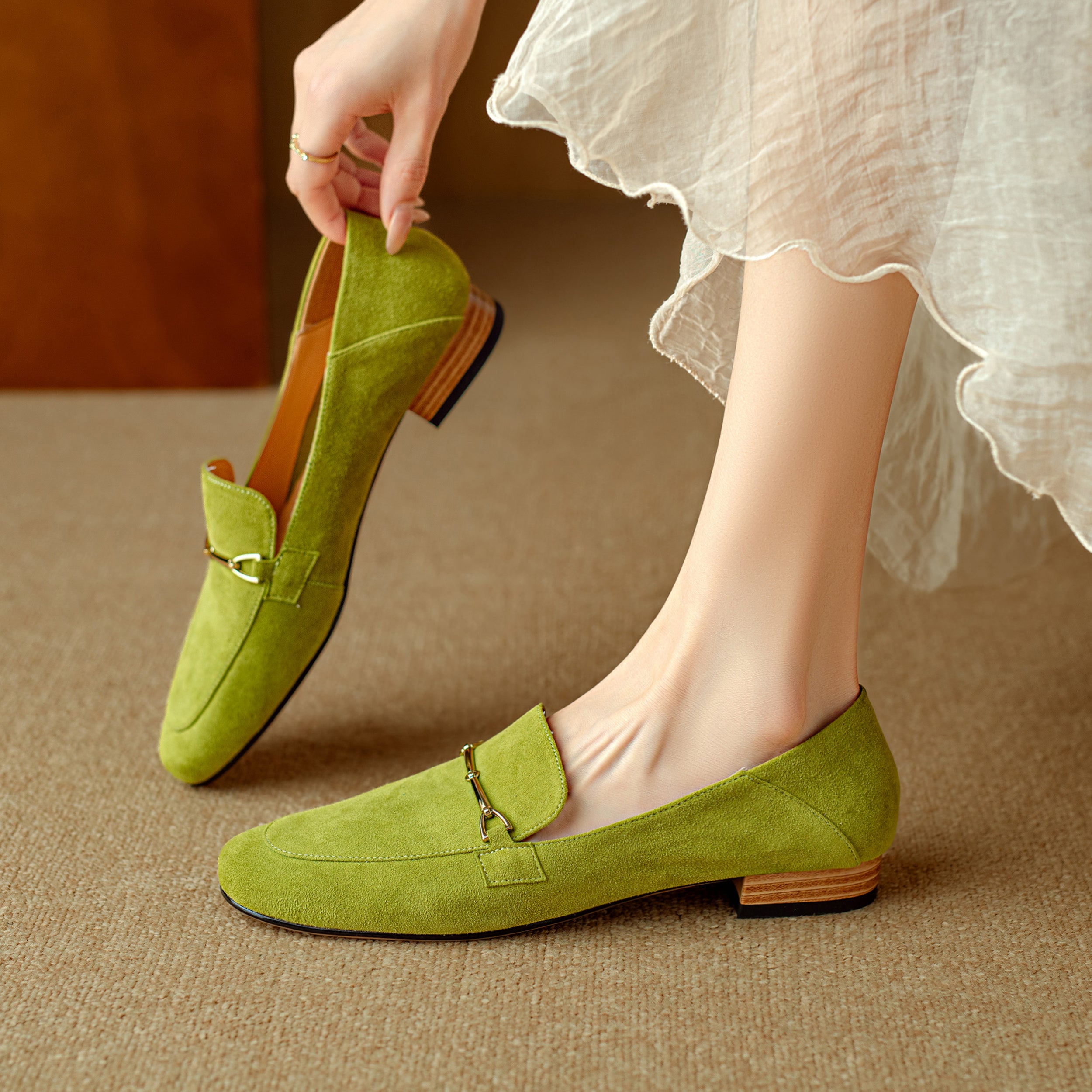 Rosavelle Suede Loafers