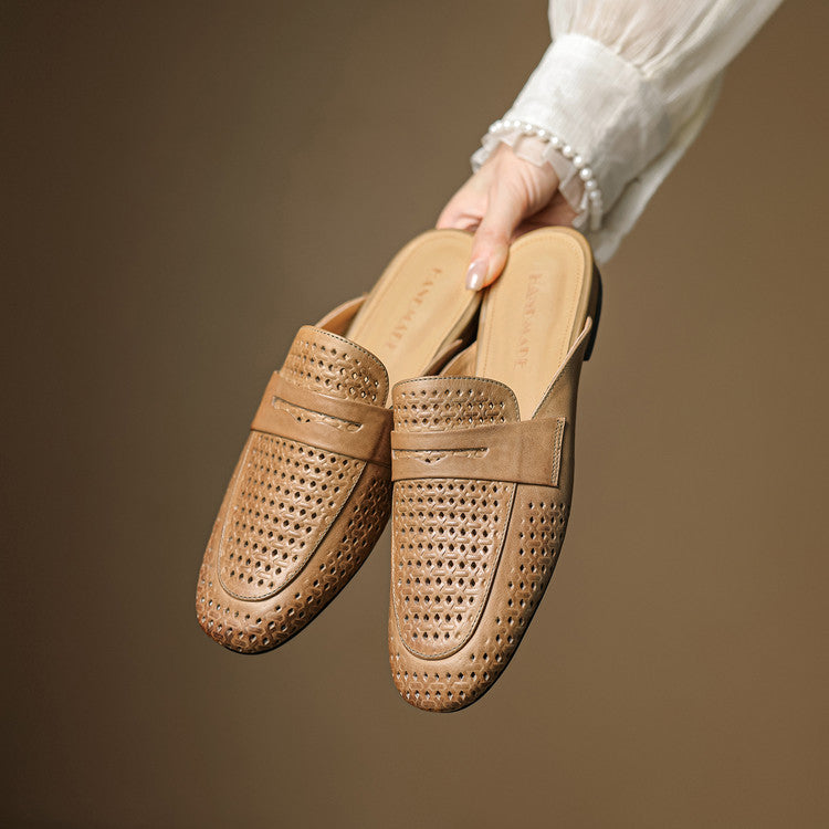 Lipari Leather Mules