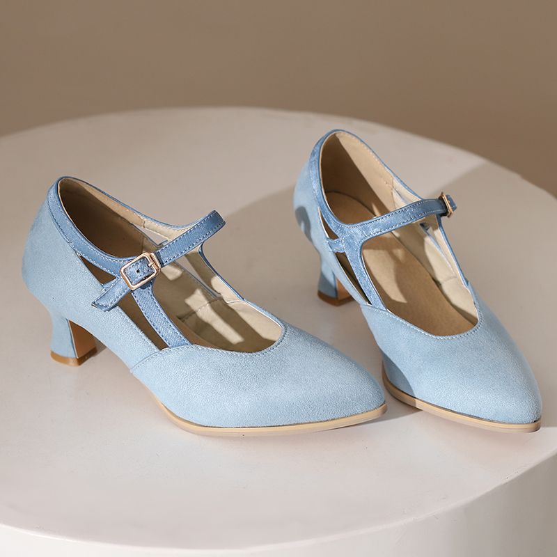 Genevia Suede Heels