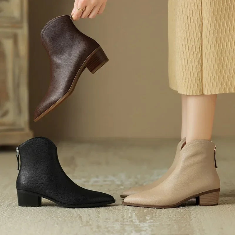 Florence Leather Boots