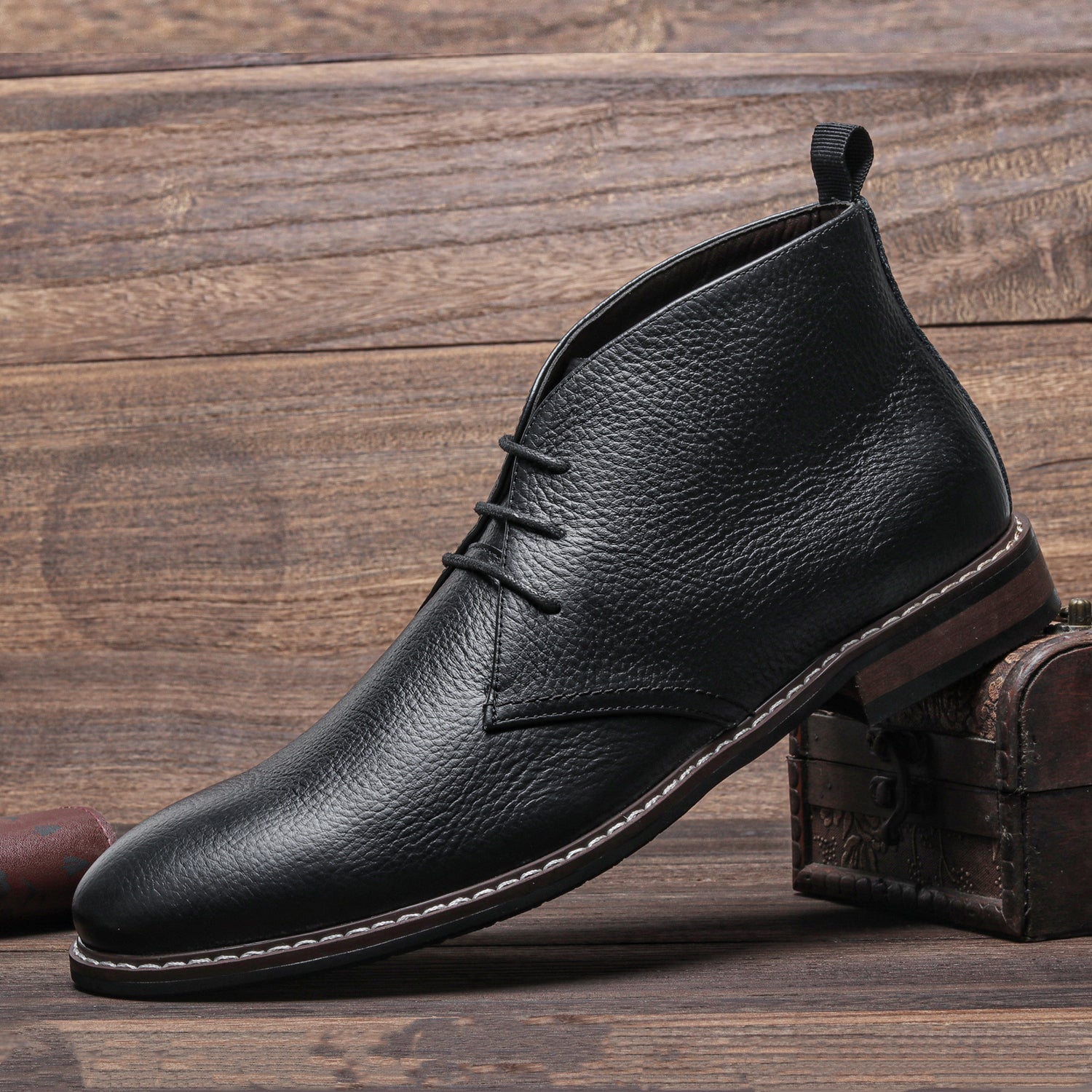 Preston Leather Chukka Boots