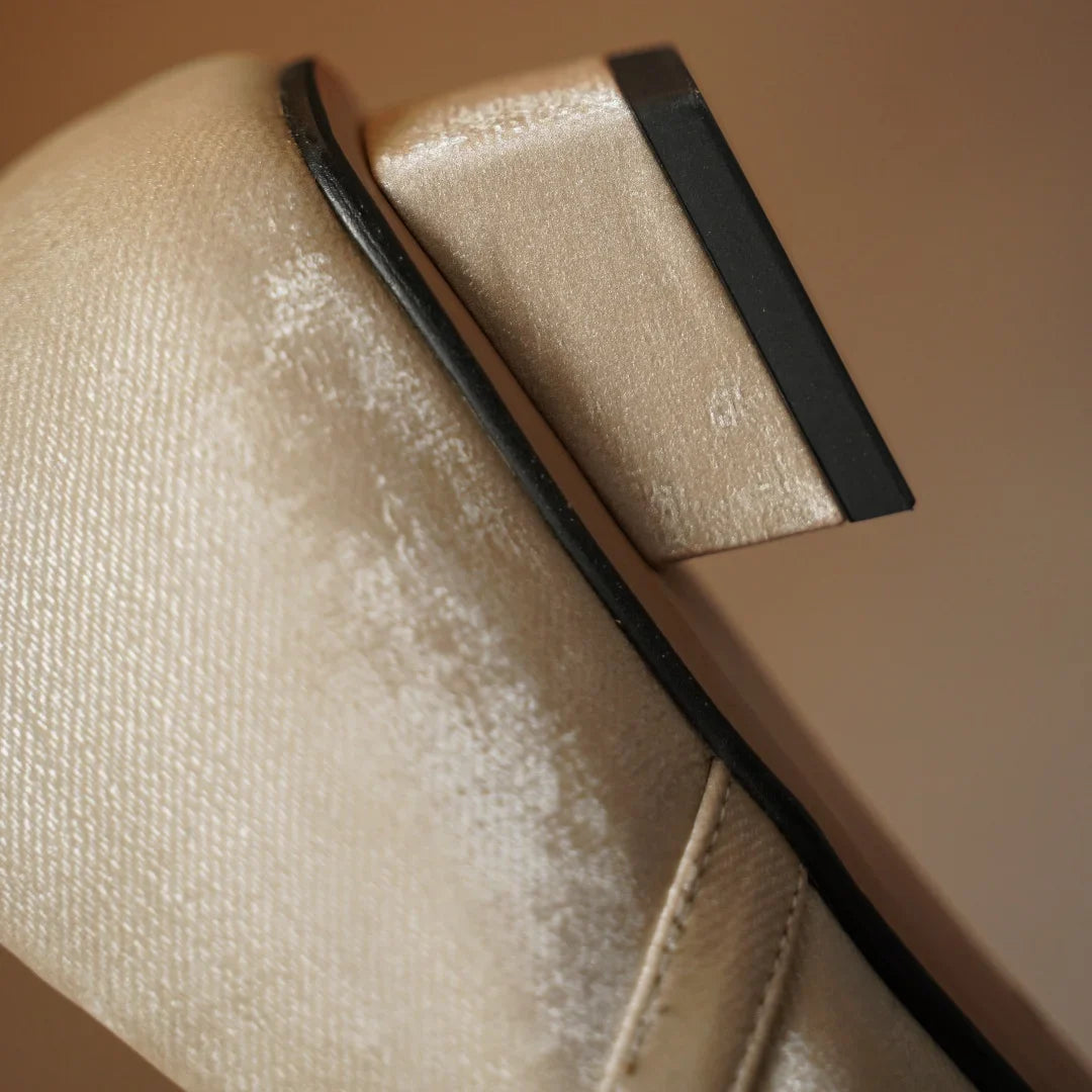 Vanessa Velvet Heels