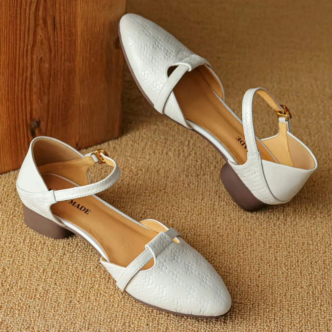 Emilia Leather Heels