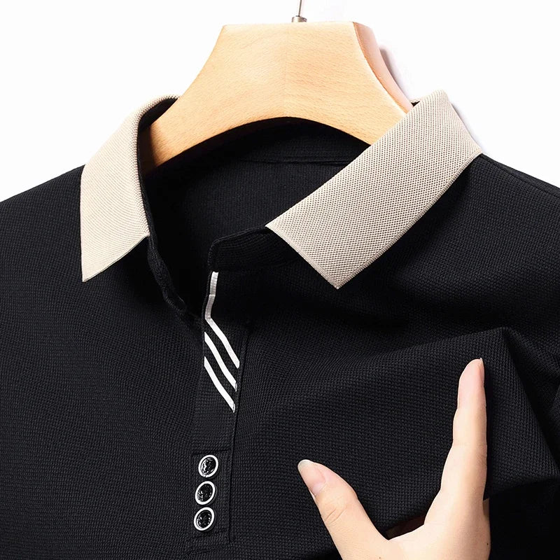 Brighton Long-Sleeve Polo Shirt