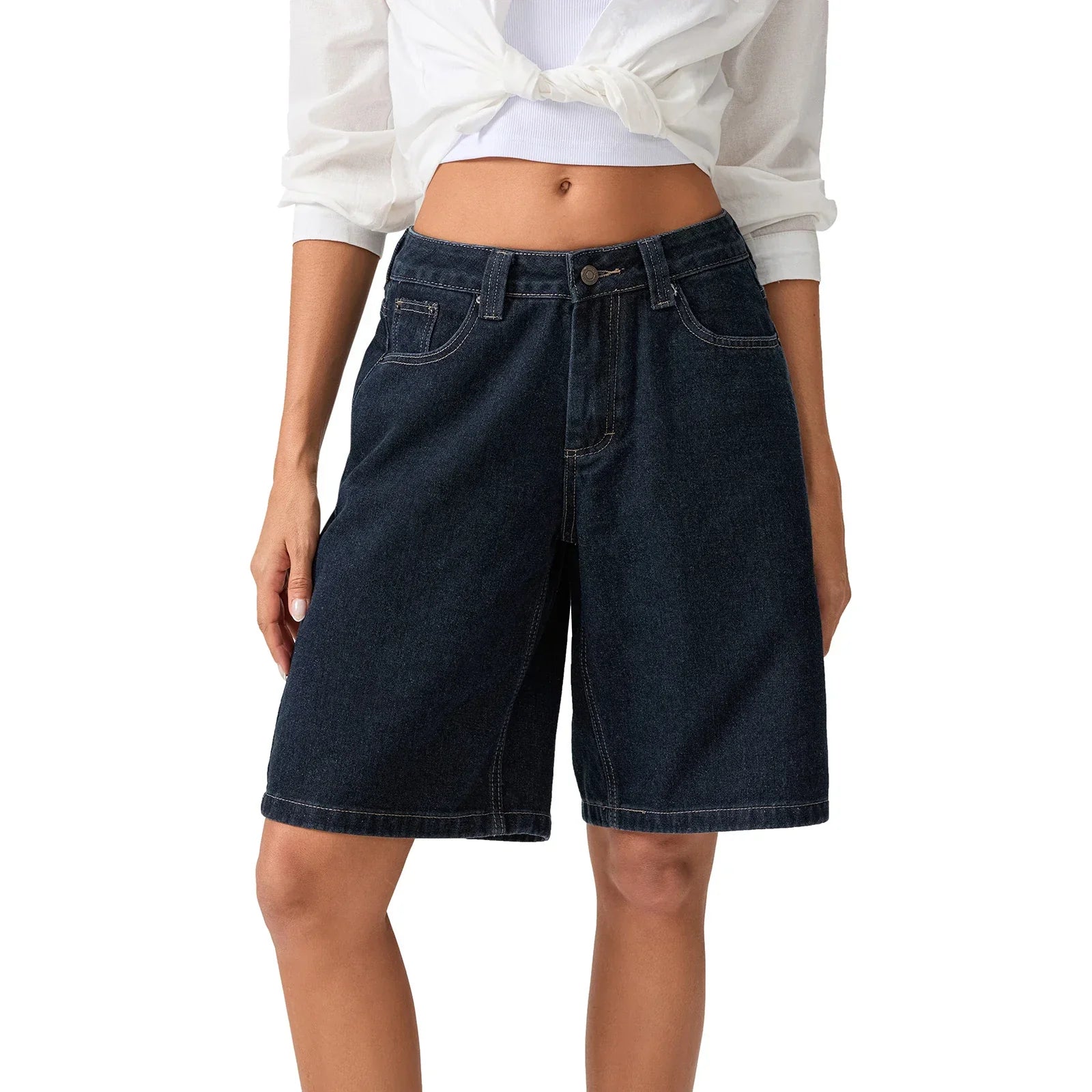 90's Low Rise Jean Shorts
