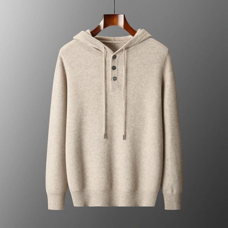 Brooklyn Merino Wool Hoodie