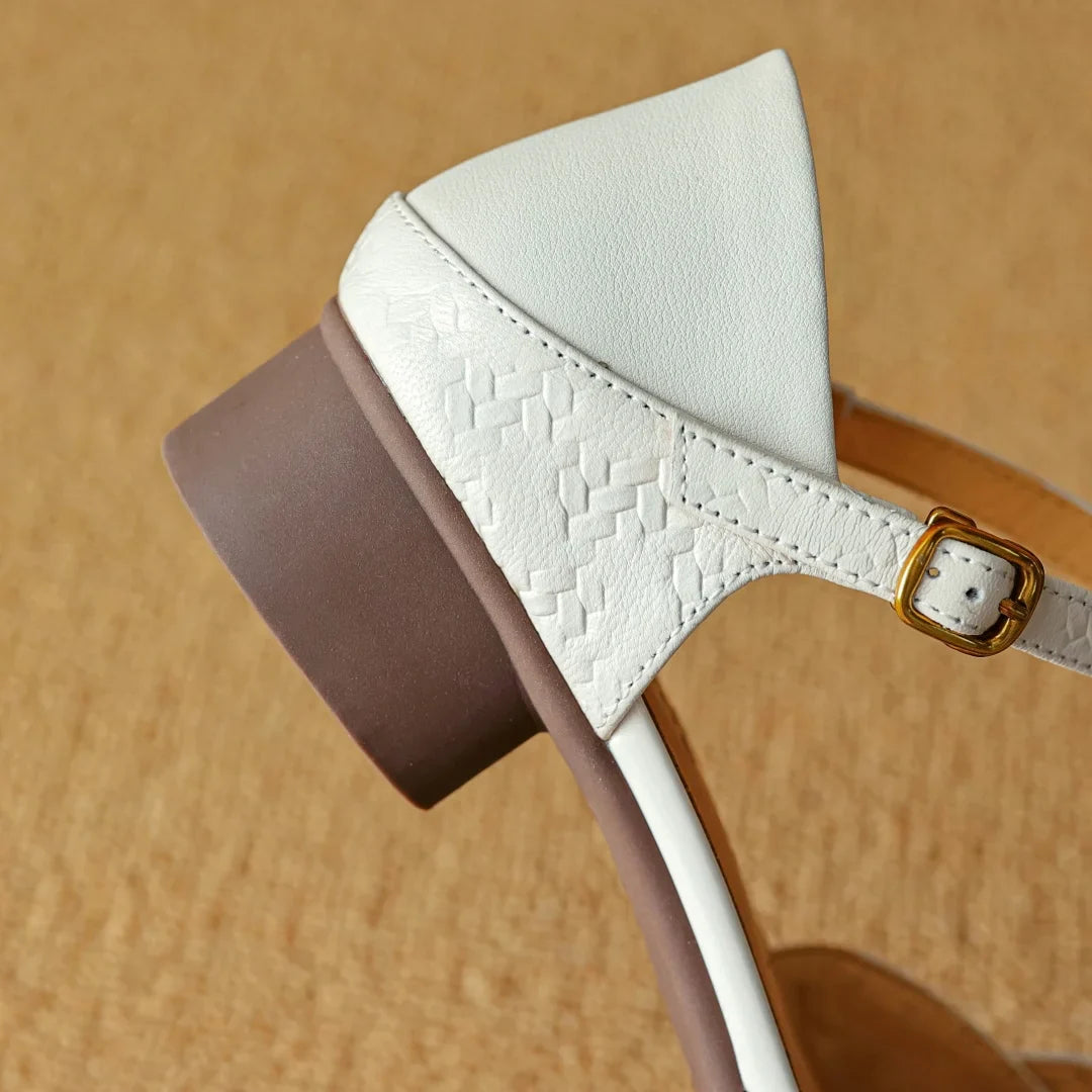 Emilia Leather Heels