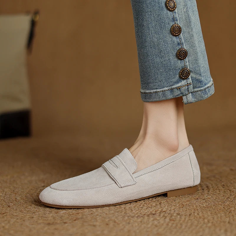 Liora Suede Loafers