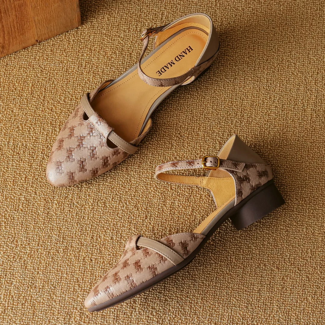 Emilia Leather Heels