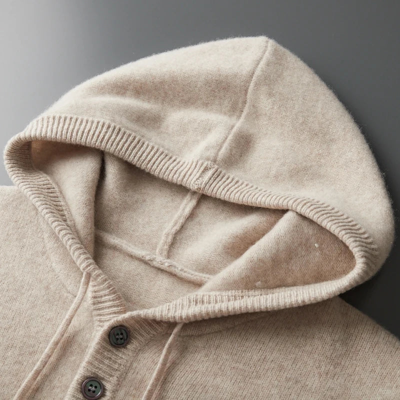 Brooklyn Merino Wool Hoodie