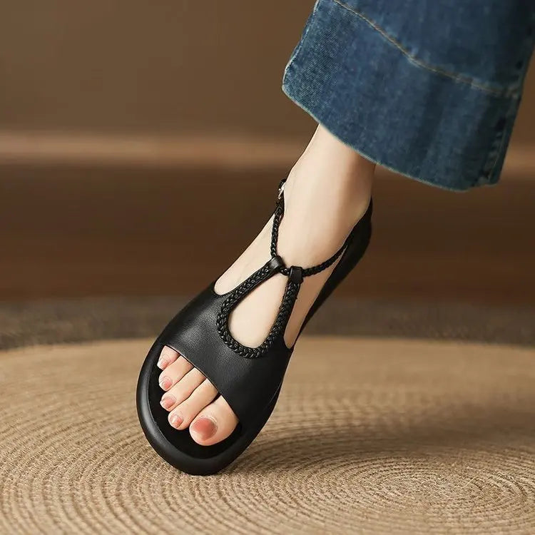 Maren Leather Sandals