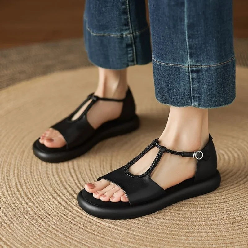 Maren Leather Sandals