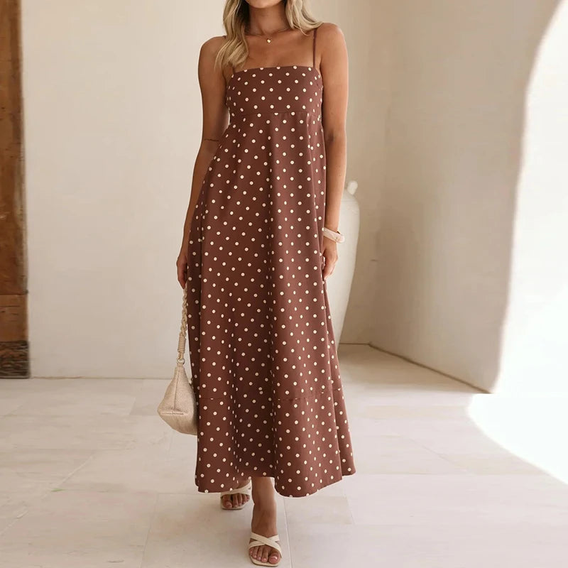 Elara Polka Dot Dress