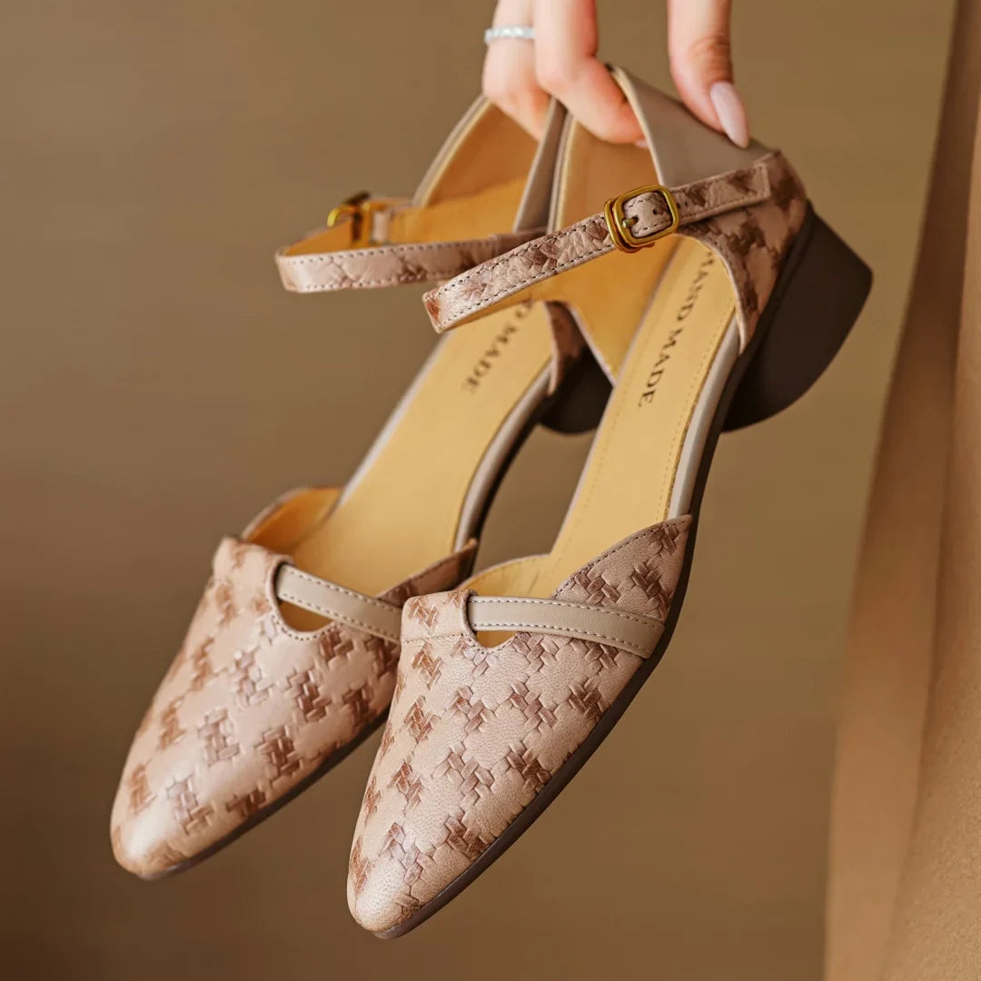 Emilia Leather Heels