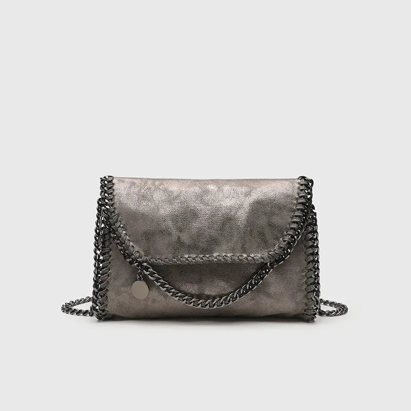 Ash Leather Shoulder Bag