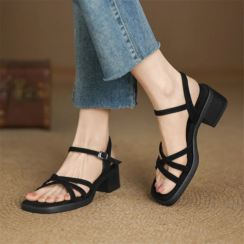 Valentina Leather Sandals