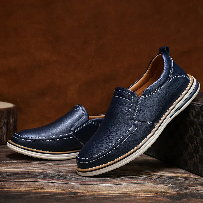 Rivano Leather Loafers