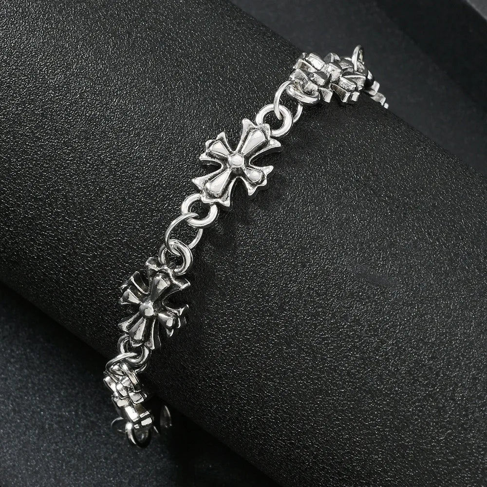 Gothic Cross Bracelet