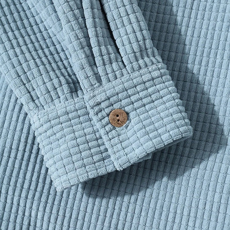 Hayes Corduroy Hooded Shirt