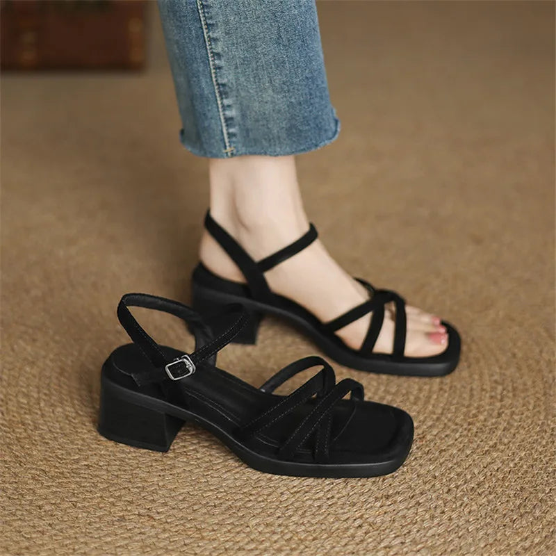 Valentina Leather Sandals