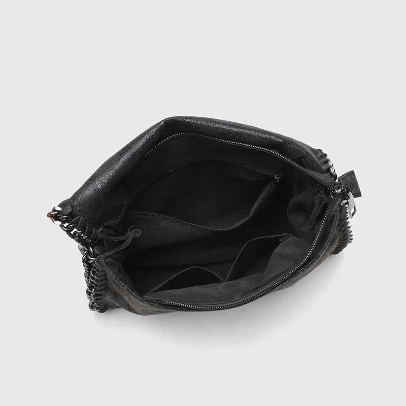 Ash Leather Shoulder Bag