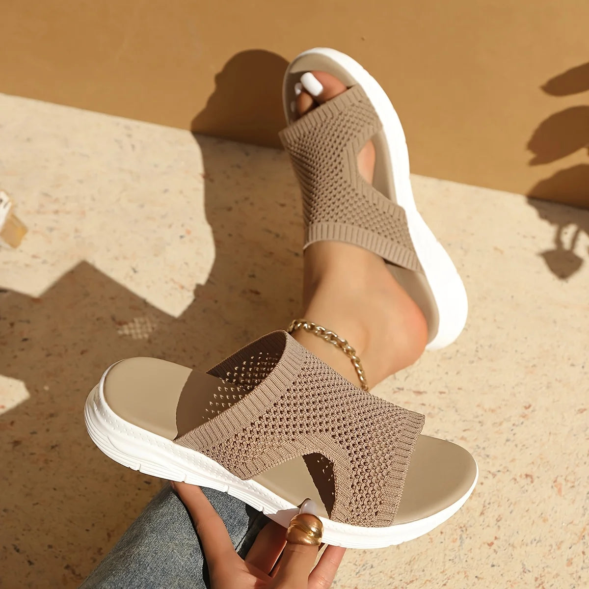 Daydream Orthopedic Knit Sandals