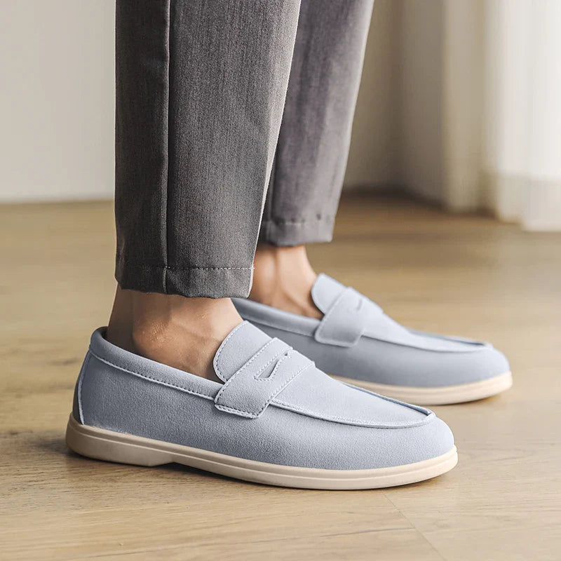 Santo Bay Suede Loafers display picture 2
