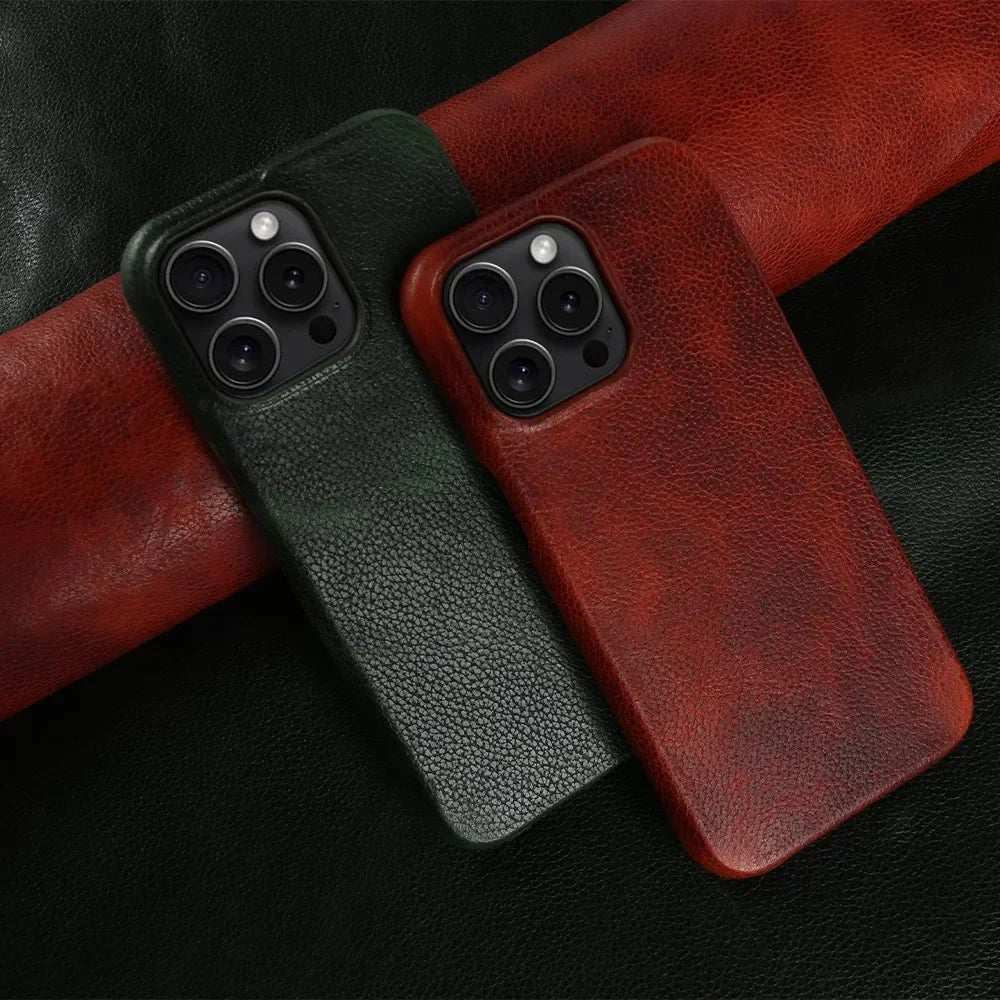 Montier Leather iPhone Case