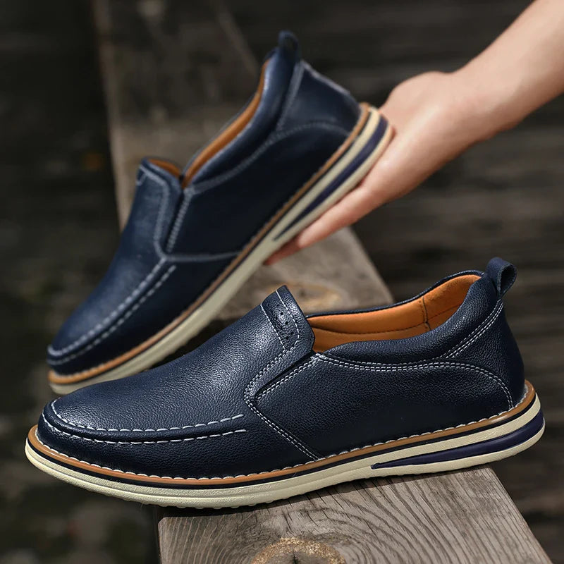 Rivano Leather Loafers