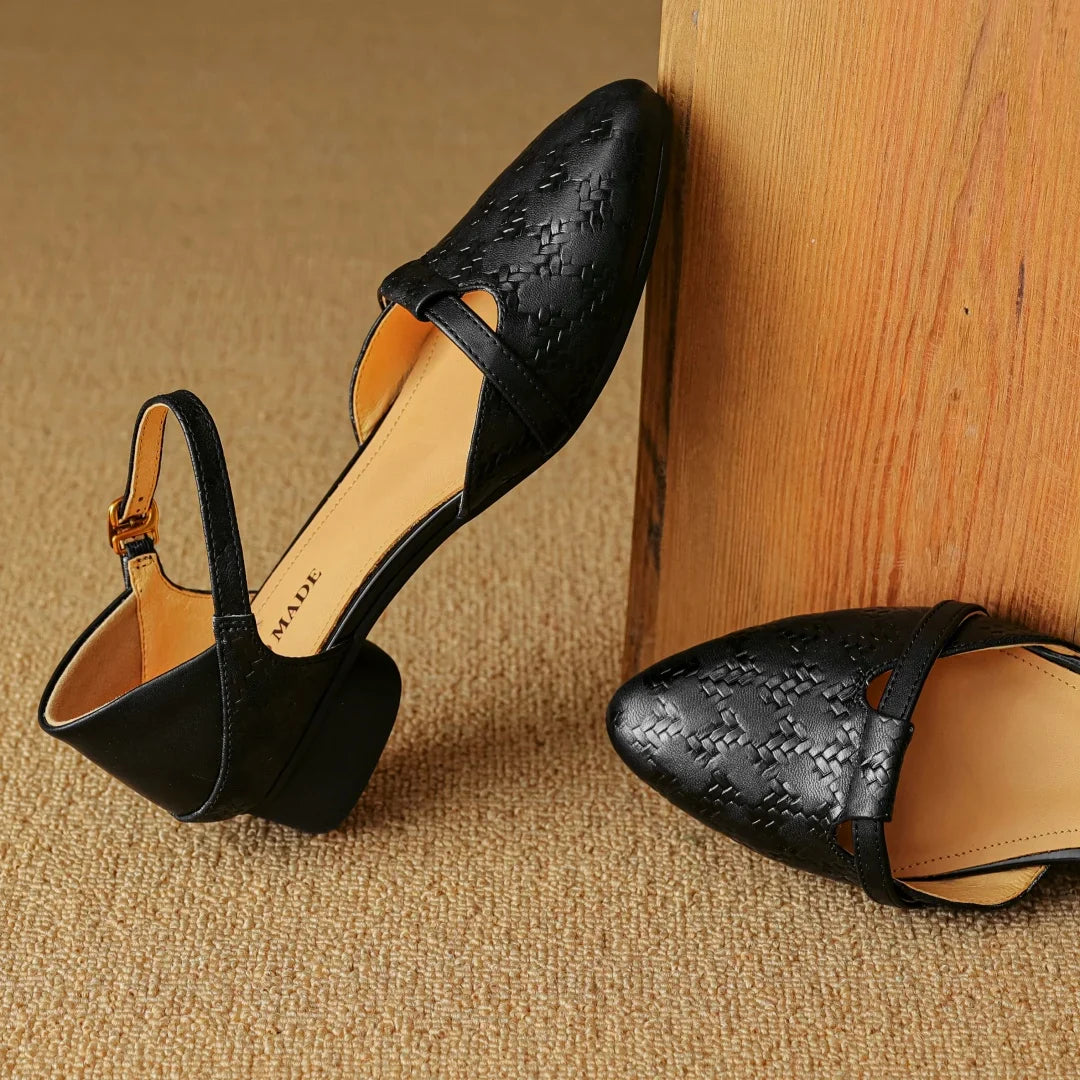 Emilia Leather Heels