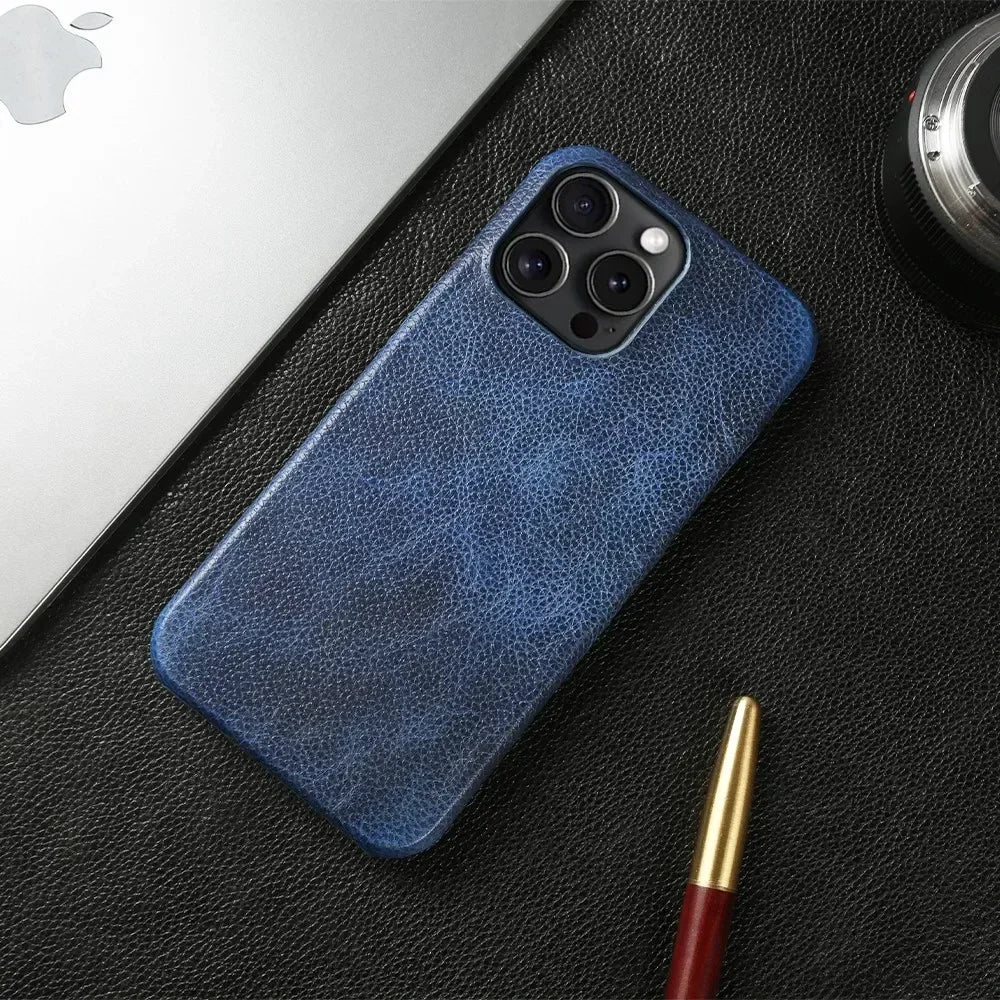 Montier Leather iPhone Case