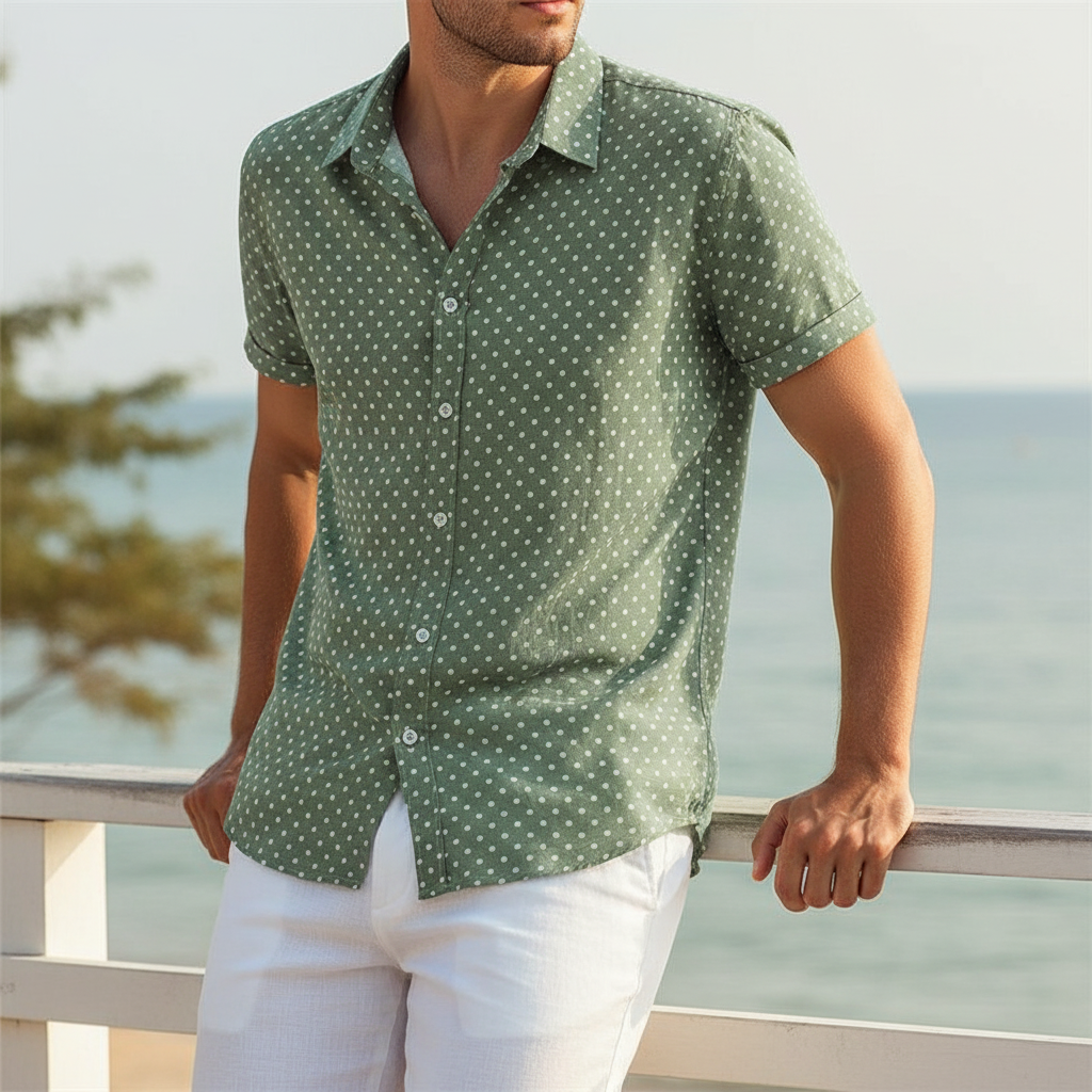 Maritime Button Up Shirt