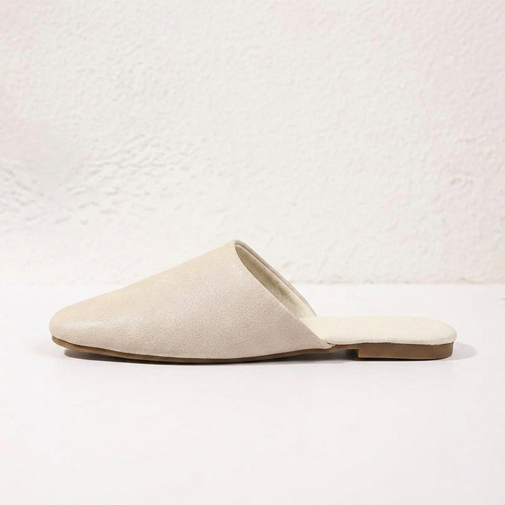Capri Leather Mules